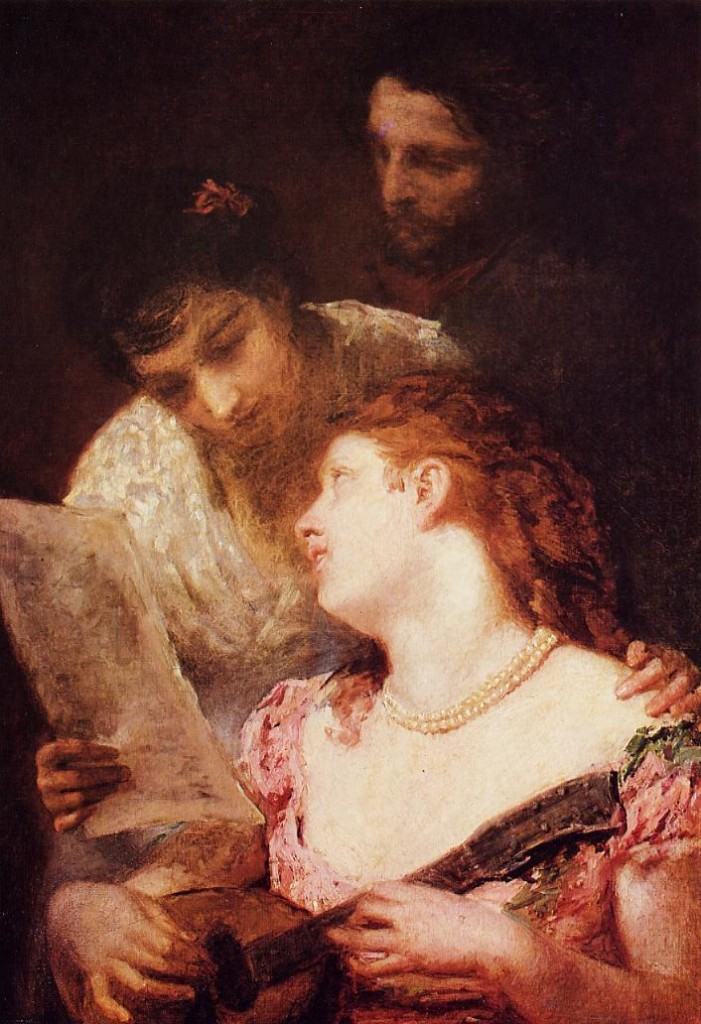 "Musical Party", 1874