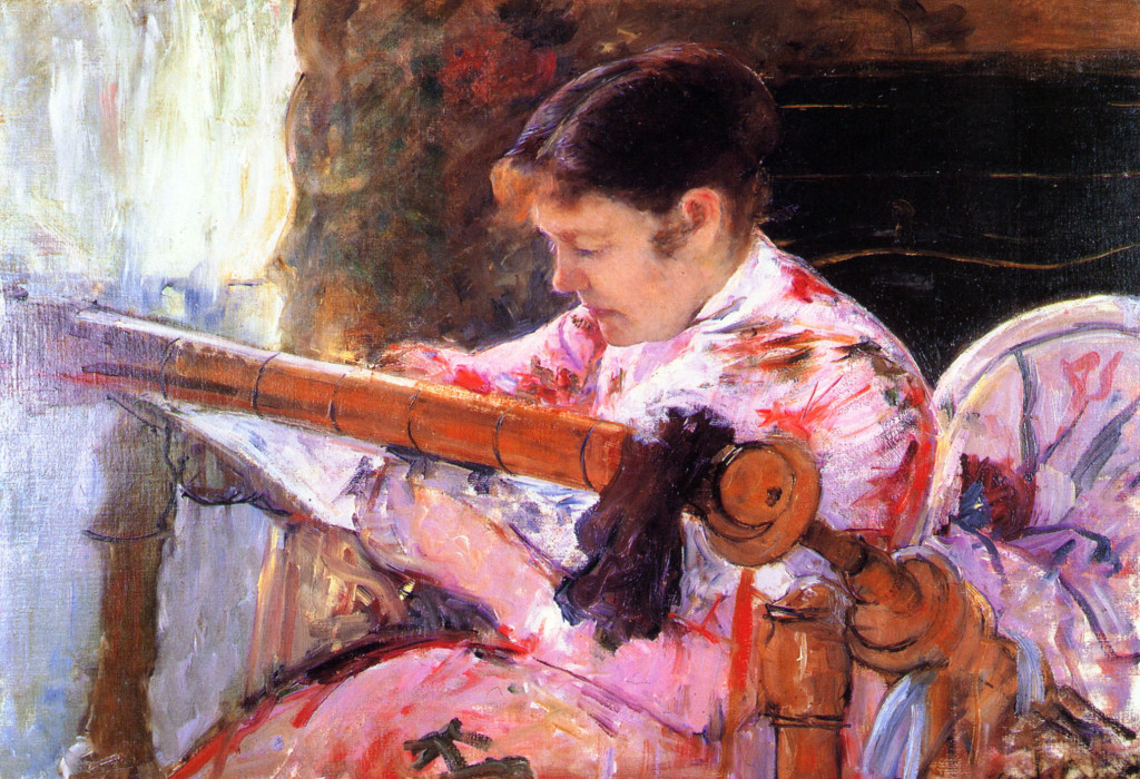 "Lidya al telaio", 1881