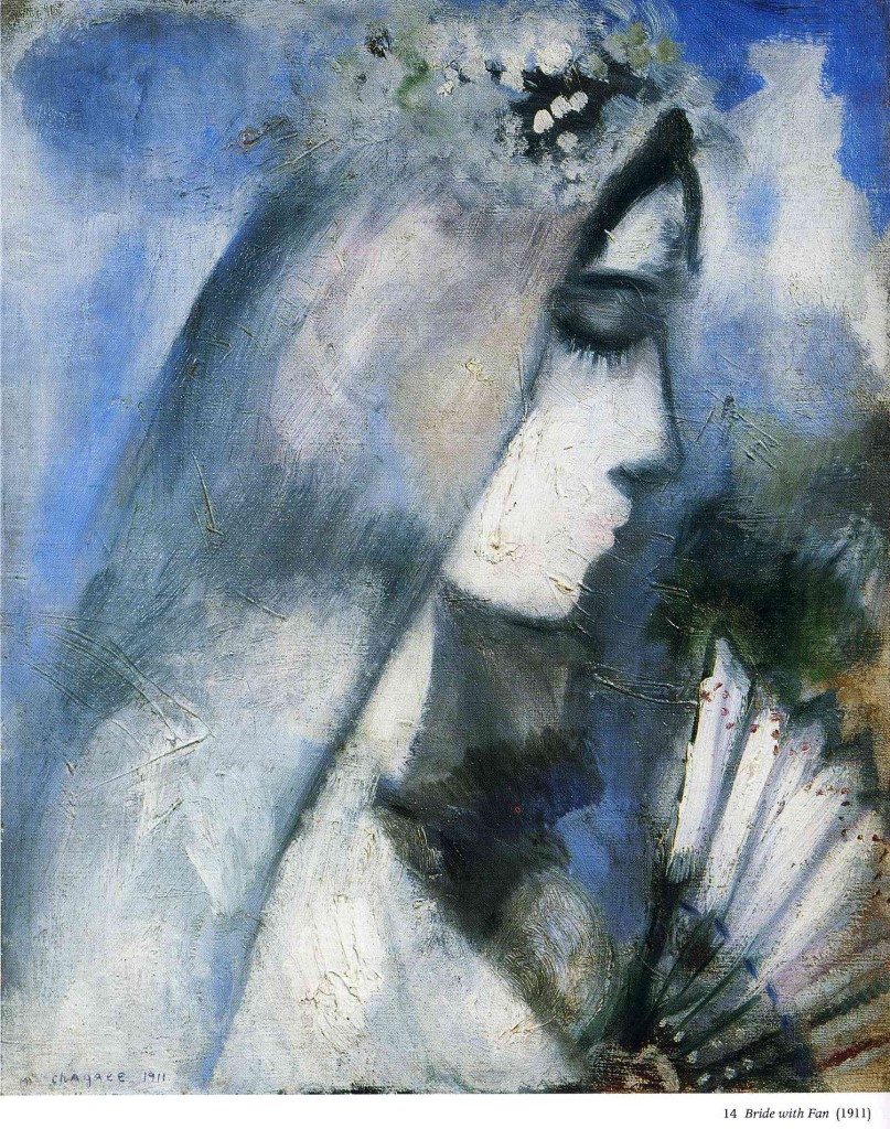 "Sposa con ventaglio", 1911.