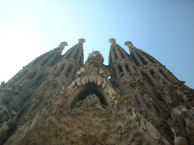 "La Sagrada Familia, Facciata della Natività".