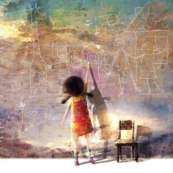 Prendi tua figlia e insegnale lo splendore della disobbedienza. È rischioso, ma più rischioso non farlo mai. _ Sofocle _ Lee, Uk-Jae Illustration.