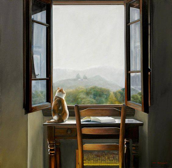 E anche se dovesse far male da morire è vivere che voglio. _ Alessandro Baricco _ Karen Hollingsworth Art.