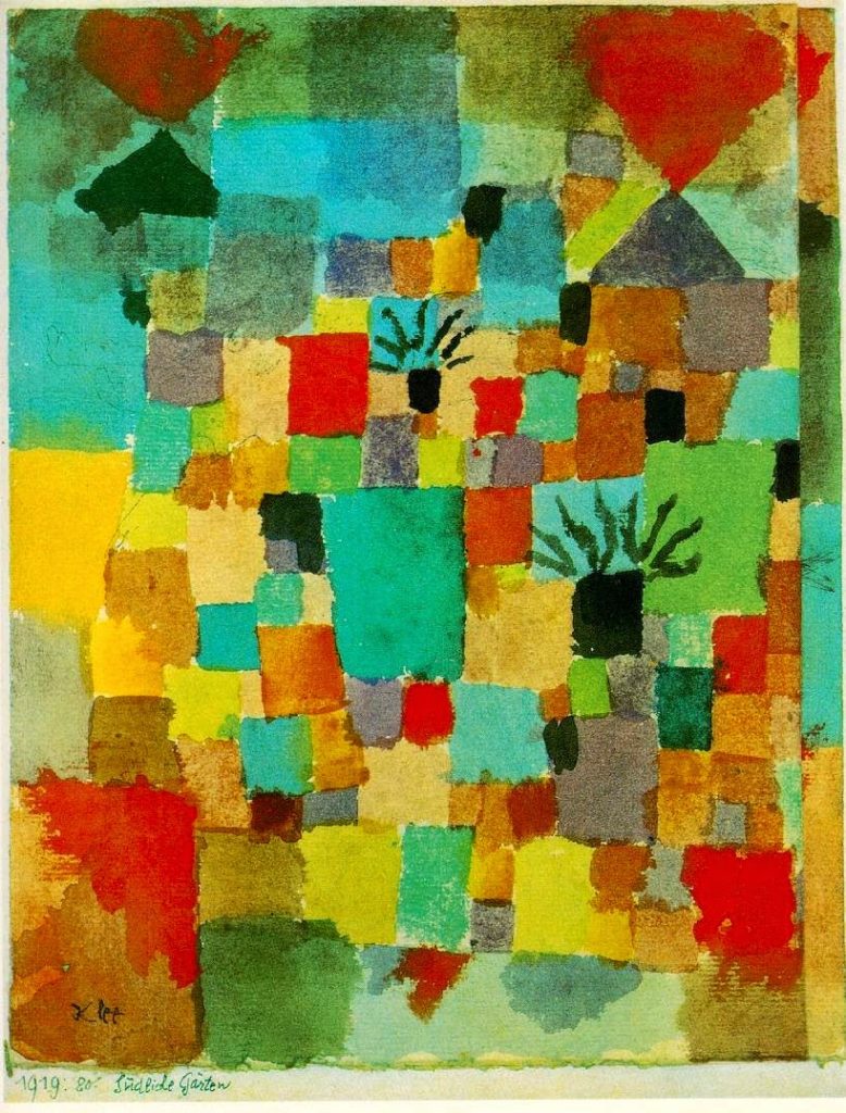 "Giardino di Tunisi", 1919.